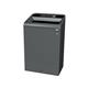 Rubbermaid Configure Container with General Waste Label 125L Black 2154762
