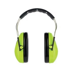 3M Peltor Kid Earmuffs SNR Value 27dB Neon Green H510AKG-1