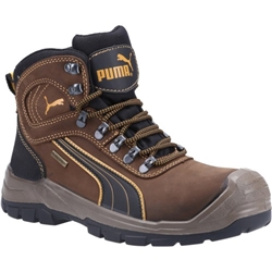 Puma Sierra Nevada MID S3 WR HRO SRC Safety Work Boot Brown/Grey [Size UK 6.5/ EU 40]