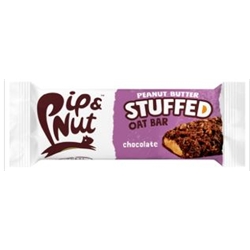 PIP & NUT - STUFFED PEANUT BUTTER OAT BAR - CHOCOLATE - 15X48G