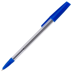 Centrol WB Budget Pen Medium Point Ballpen 0.7mm BLUE (Box 50)