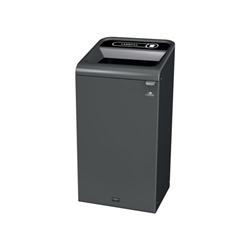 Rubbermaid Configure Container with Landfill Label 87L Black 2154757