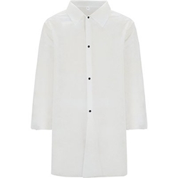 25 Essentials Disp S/F Visit Coat White XL