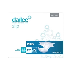 Dailee Slip Premium Plus Adult Diapers L/XL (Pack of 30) I0100320