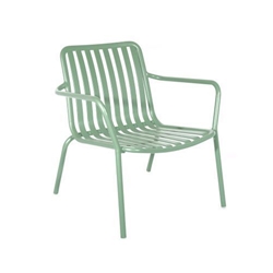 Breeze Aluminium Armchair Low Fair Green