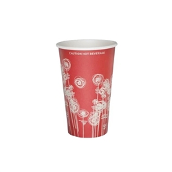4 Aces Paper Vending Cups Swirl Design 340ml ( 1000 Pack)