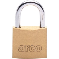 Arco Brass Padlock 25mm