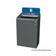 Rubbermaid Configure Container with Paper Recycling Label 125L Blue 2154760
