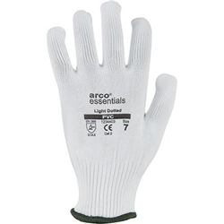 Essentials K/W Light Dotted Glove XL