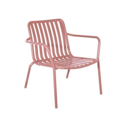 Breeze Aluminium Armchair Low Brick Dust