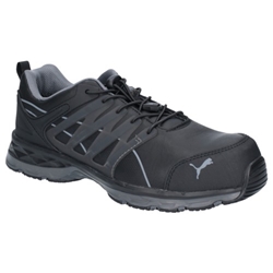 Puma Velocity 2.0 S1P ESD HRO SRC Safety Work Shoe Black [Size UK 10.5/ EU 45]