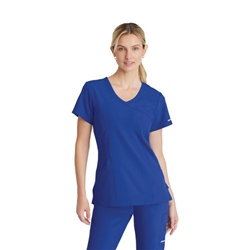 Skechers Female V Neck Scrub Top Galaxy Blue XS SK102/GABL/XS