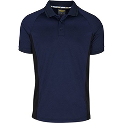 Trojan Anti-bac Polo Shirt Navy/Black 4XL