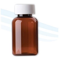 Unopac™ - Amber Round Pet Bottle 100Ml UTC100A