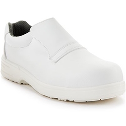 Essentials White S2 Slip on Sfty Shoe 3