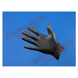 A930 - Disp 7 mil Disposable Glove (Pk100) - Medium - Black