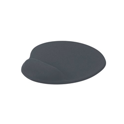 5 Star Mouse Mat with Wrist Rest Charcoal