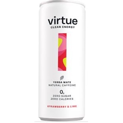 VIRTUE - CLEAN ENERGY STRAWBERRY & LIME- 12X250ML