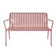 Breeze Aluminium 2 Seater Armchair Bench Standard Brick Dust