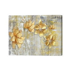 Yellow Flowers Beauty Canvas Print 20x32 Inches SC1STVCD32229M