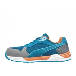 Puma Frontside Low S1P ESD HRO SRC Safety Trainers Shoe Blue [Size UK 9/ EU 43]