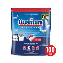 Quantum Professional All In One  Dishwasher Tablets (Pack 100) - 3306457
