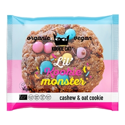 Kookie Cat Vanilla Cookie With Colorful Chocolate Candies 50G 12