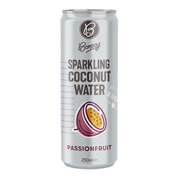 Bonsoy Sparkling Coconut Water With Passionfruit 250Ml 12