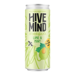 Hive Mind Mead & Brew Co Honeyade-Lime & Mint 330ml 12