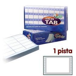 Etichette a modulo continuo Tico - 1 pista - 149x97,2 mm - 3 etichette/ff - 500 fogli