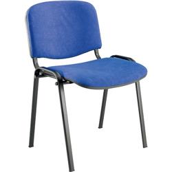Sedia visitatore Dado Unisit - acrilico - blu - conf. 4 - D5S/4/EB