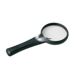 Lente d'ingrandimento con led Lebez - 7,5 cm - x 2,5