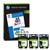 HP 933XL Value Pack 3 Cartridges and Paper High Yield Page Yield 825pp (per cartridge) Ref CR711AE
