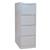 Bisley BS4E Filing Cabinet Flush-front 4-Drawer W470xD622xH1321mm Silver Ref 1643-55
