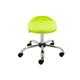 Titan Swivel Senior Stool With Castors - 465-555mm Seat Height - Lime Ref T33-L