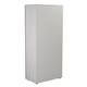 Mezzo White Cupboard With Dark Walnut Doors 1800mm Ref TES1845WHDWCP