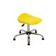 Titan Swivel Senior Stool - 465-555mm Seat Height - Yellow Ref T33-YG