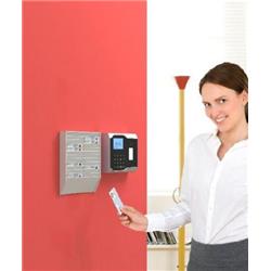 Fast Paper 24 Compartment ID Badge Rack Grey Ref FPB24C.02