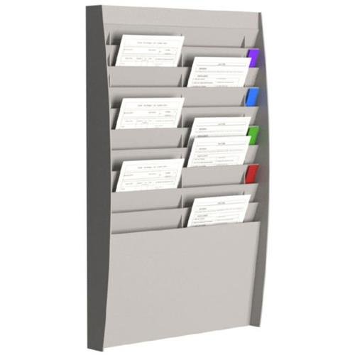 Fast Paper Document Panel 2x10 Compartments A4 Grey Ref FV21002 ...