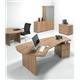 Minuet Executive Circular Meeting Table - Cappuccino Ref ZES609CAP