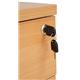 Octet Plus 2 Drawer Filing Cabinet - Beech Ref FPFC2BCH