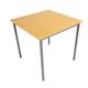 Eco 18 Square 750mm Multi-Purpose Table - Oak Ref ESQUT750OK