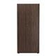 Mezzo White Cupboard With Dark Walnut Doors 1800mm Ref TES1845WHDWCP