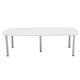 Octet Plus 2400mm Boardroom Table - White Ref ZFPBD2400WHT