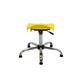 Titan Swivel Senior Stool - 465-555mm Seat Height - Yellow Ref T33-YG