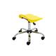 Titan Swivel Senior Stool With Castors - 465-555mm Seat Height - Yellow Ref T33-Y