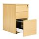 Workmode 3 Drawer Desk High 600mm Pedestal - Oak Ref DHP3-6OAK