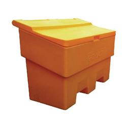 Rota-moulded Stackable Grit Bin Yellow 285L 380177