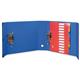 Arianex Double Capacity Lever Arch Files File 2x50mm Spines A4 Blue Ref DA4-BE