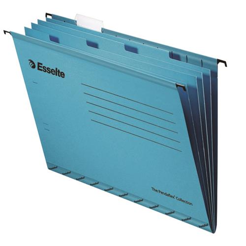 Buy Esselte Classic Blue Foolscap Suspension File Divider (10 Pack